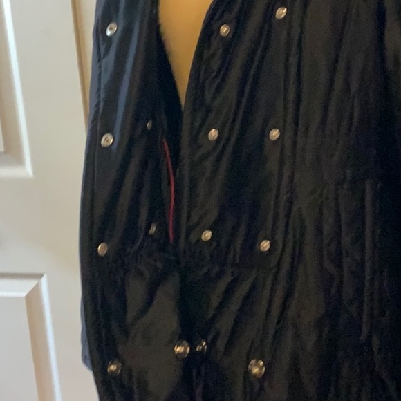 Marc Jacobs- Coat- Black- Large- Double Breasted- Quilted Coat - Picture 8 of 10